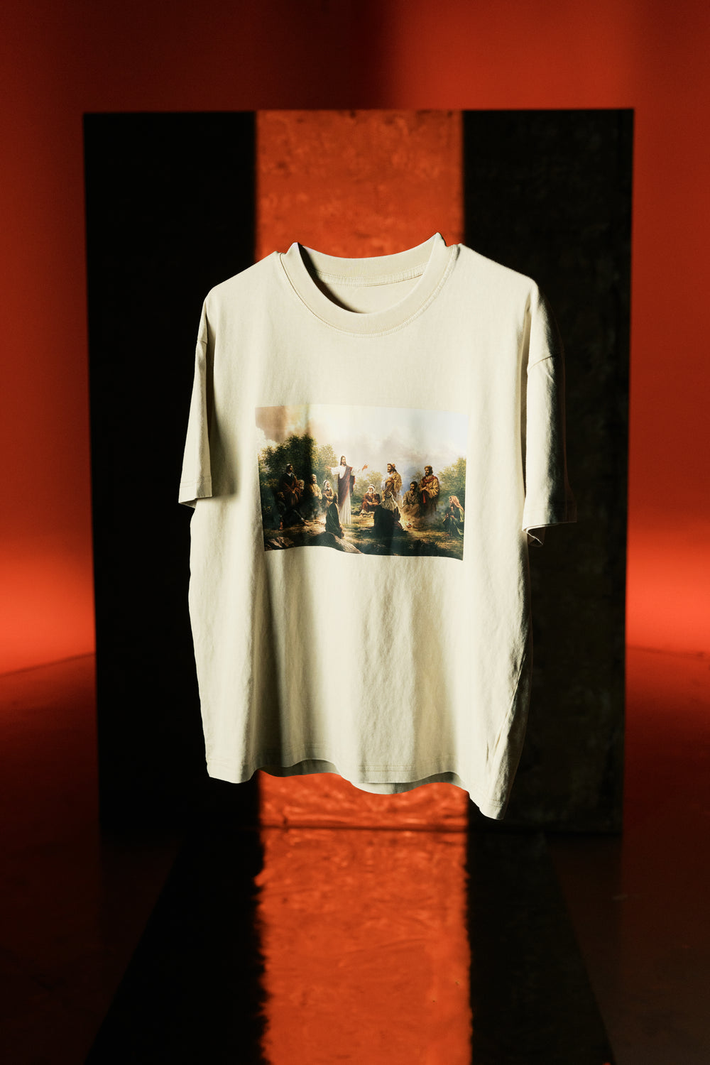 Spread The Gospel - Oversized T-shirt - Cream