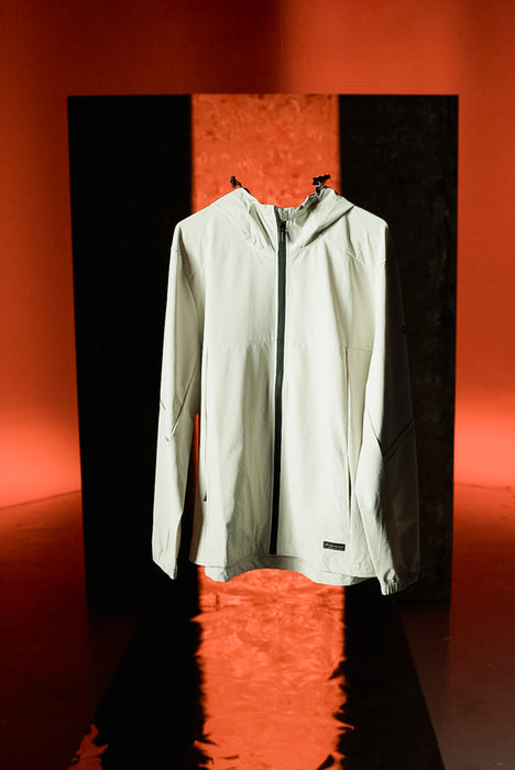 CAP - Off-White Hooded Windbreaker