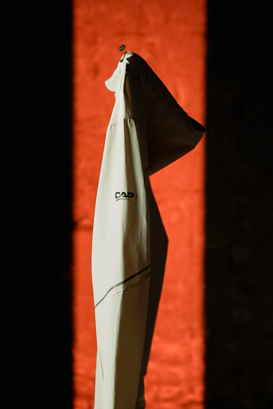 CAP - Off-White Hooded Windbreaker