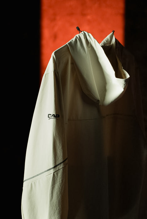 CAP - Off-White Hooded Windbreaker