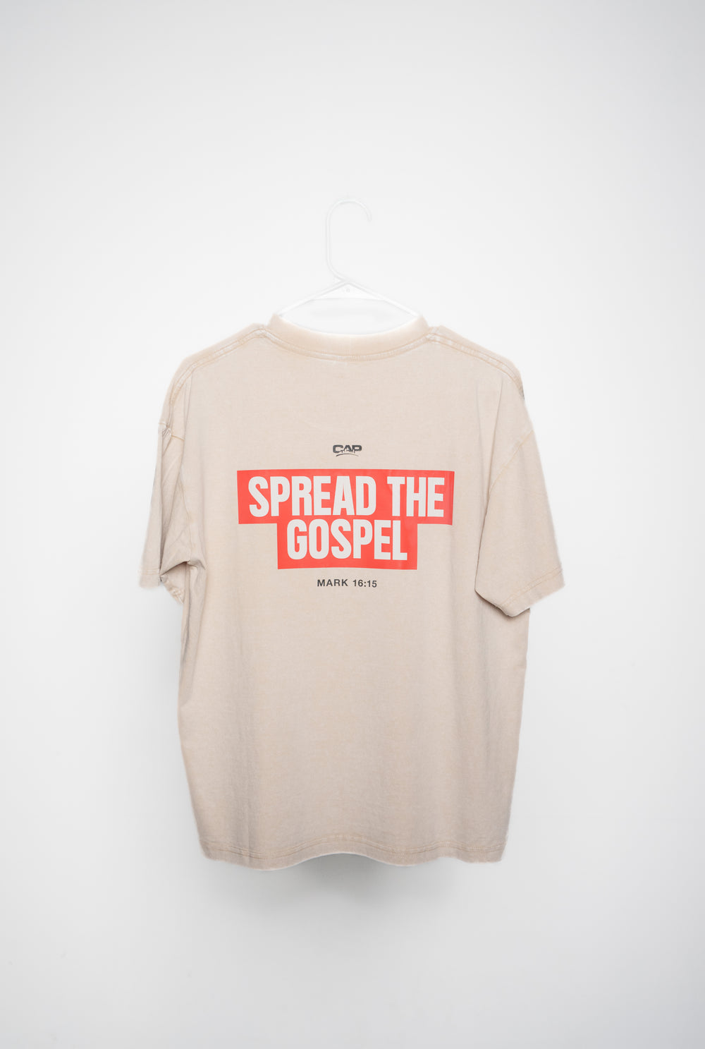 Spread The Gospel - Oversized T-shirt - Cream