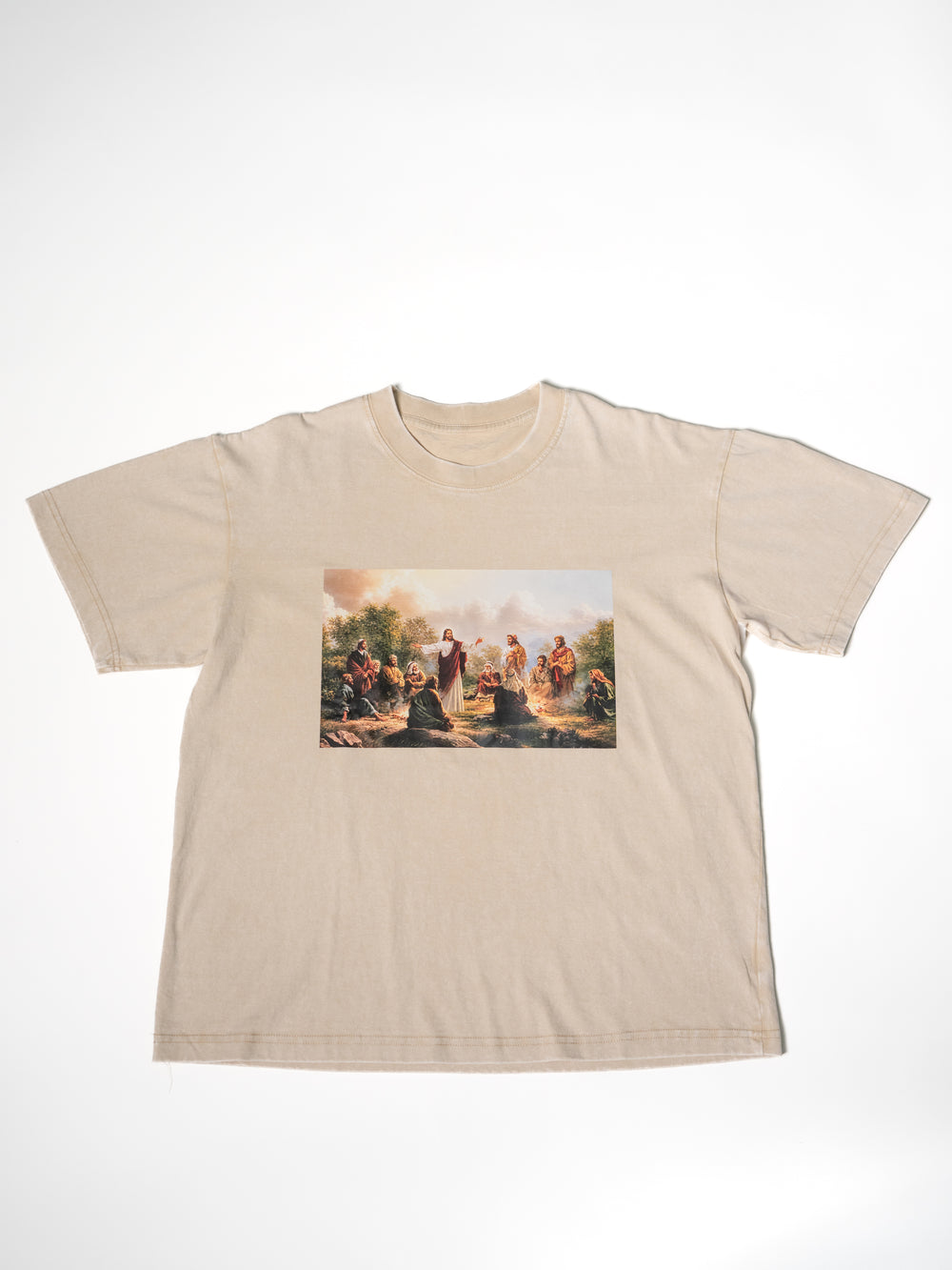 Spread The Gospel - Oversized T-shirt - Cream