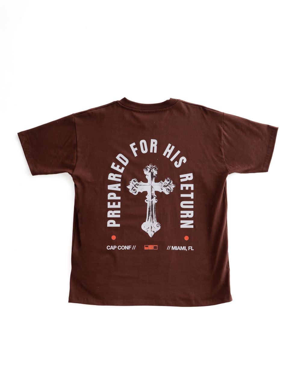 Prepared for His Return - Brown - T-shirt