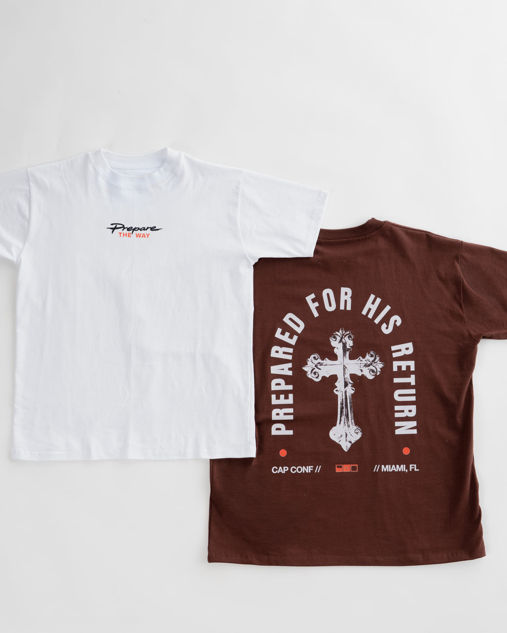 Prepared for His Return - Brown - T-shirt