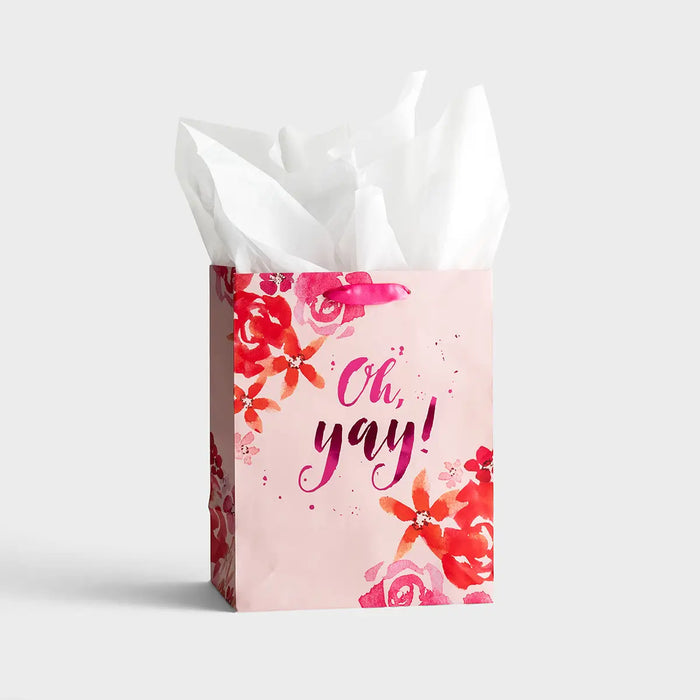 Gift Bag - Oh, Yay - Medium Gift Bag with Tissue