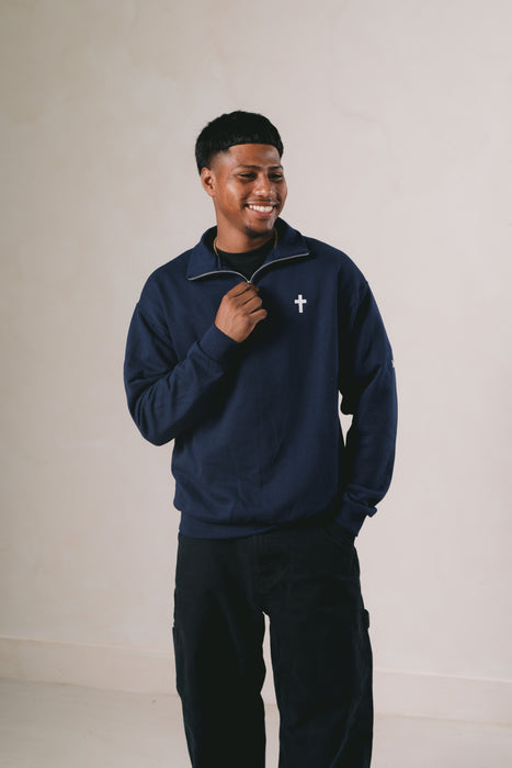 YOUTH. - Cross - Quarter-Zip Sweatshirt