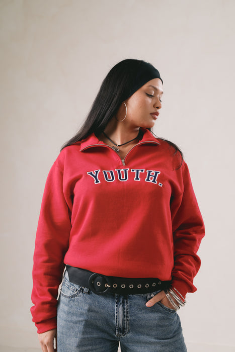 YOUTH. - Quarter-Zip Sweatshirt