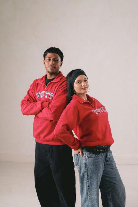 YOUTH. - Quarter-Zip Sweatshirt