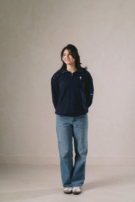 YOUTH. - Cross - Quarter-Zip Sweatshirt