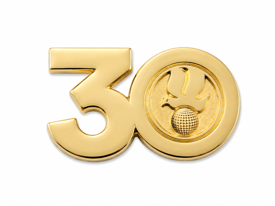 Pin - King Jesus 30 Years Anniversary - Steel