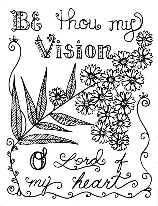 Coloring Book - Hymnspirations for Joy & Praise