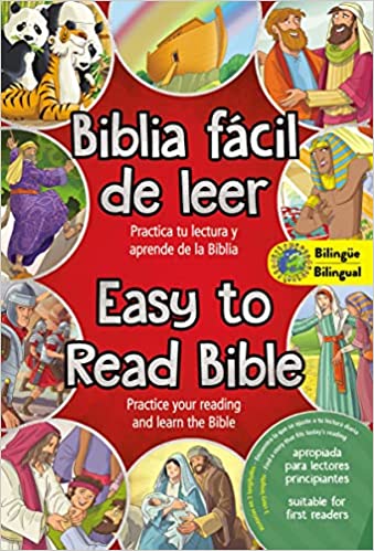 Easy to Read Bible (Bilingual) / La Biblia fácil de leer (Bilingüe): Practice your reading and learn the Bible
