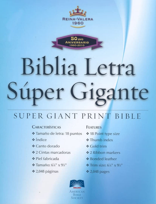 Biblia RVR 60 Letra Super Gigante