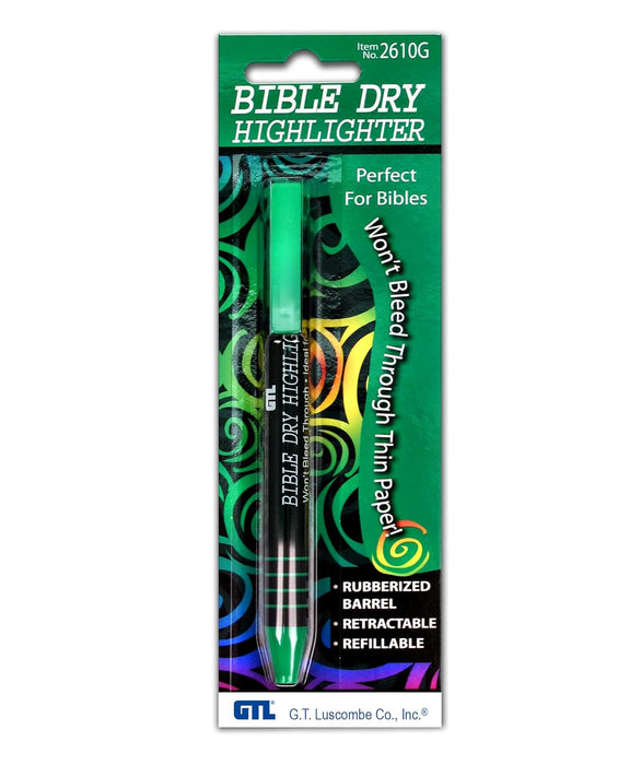 Bible Dry Highlighter - Green