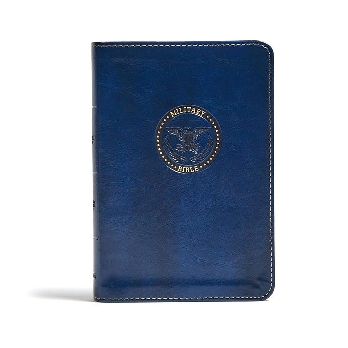 Bible CSB Military Bible, Royal Blue LeatherTouch