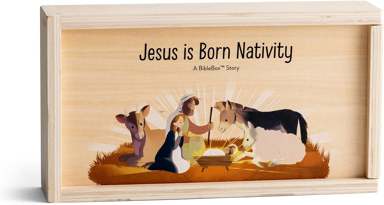 Jesus is Born-Biblebox Nativity Set for Kids