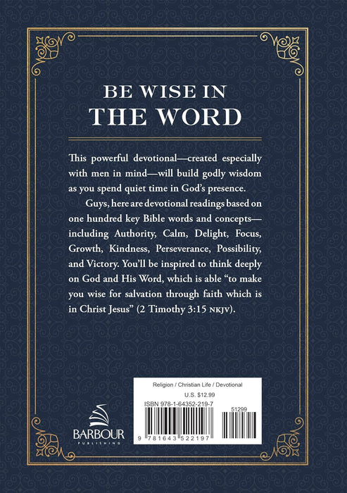 WISE IN THE WORD DEVOTIONS FOR MEN