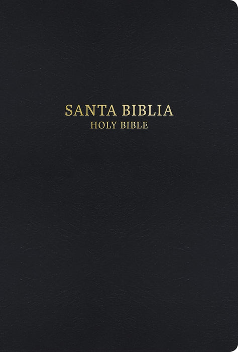 Biblia - Biblia Bilingüe Reina Valera 1960/KJV Letra grande, negro. Palabra De Dios Para La Vida