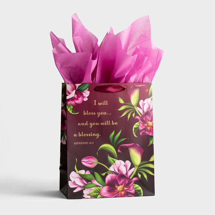 Gift Bag - I Will Bless You - Large Gift Bag