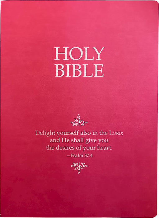 Bible - KJVER Holy Bible Delight Yourself In The Lord Life Verse Edition Large Print Ultrasoft