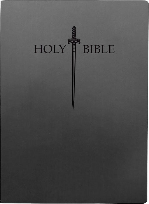 Bible - KJVER Sword Holy Bible Large Print-Black Ultrasoft Indexed