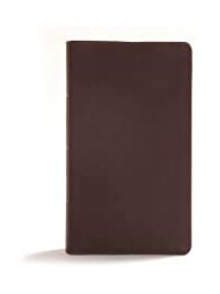 Bible - CSB Reader's Bible, Brown Genuine Leather by CSB Bibles by Holman
