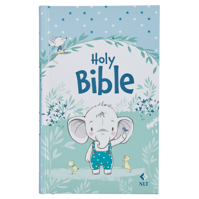 Bible - Blue Hardcover NLT Keepsake for Boys