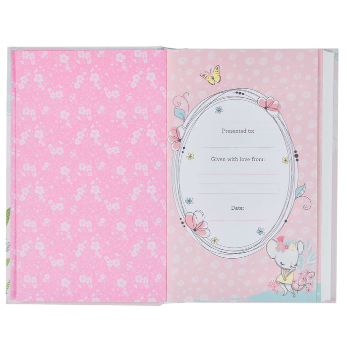 Bible - Blush Pink Hardcover NLT Keepsake Bible for Girls