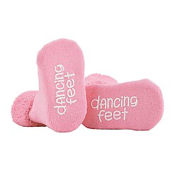 Socks - Pink - Dancing Feet, 3-12 months