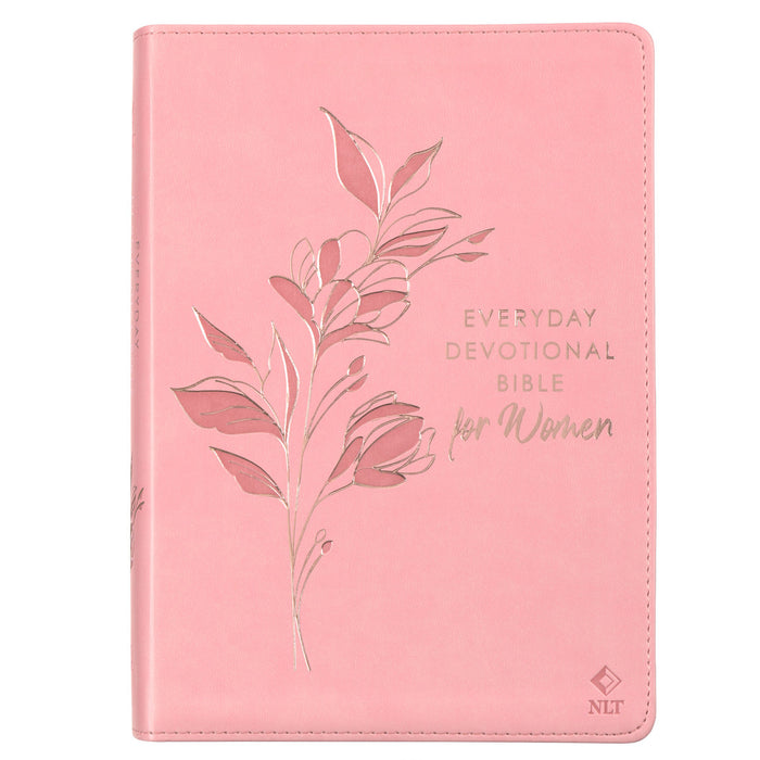 Bible - NLT Everyday Devotional Bible for Women Pink