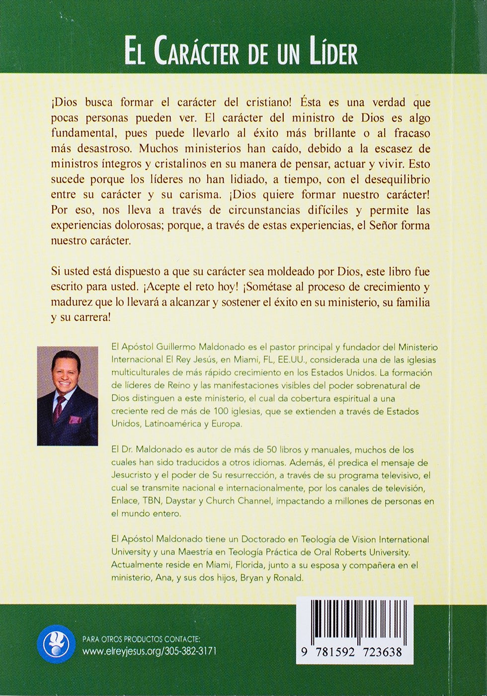 El Carácter De Un Líder - Libro