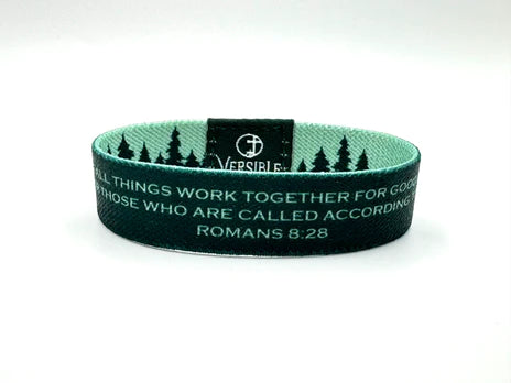 Wristband - Forest Edge - Romans 8:28