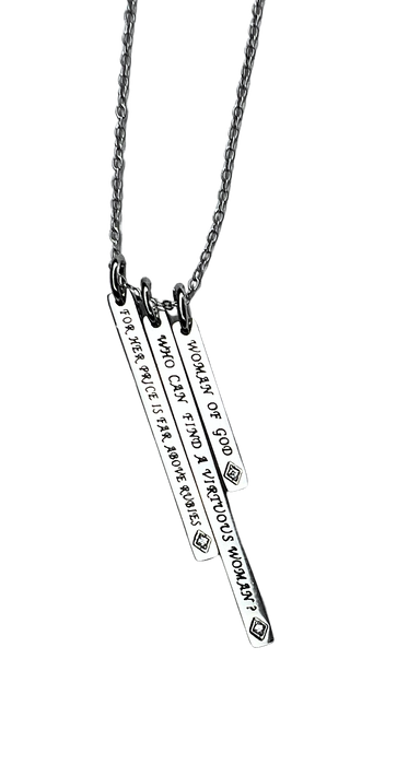 Chime Necklace Woman Of God