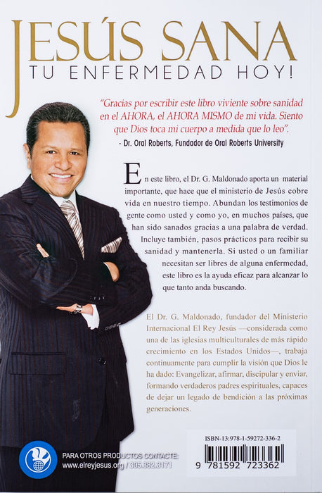 Jesus Sana Tu Enfermedad Hoy! - Libro - Oferta