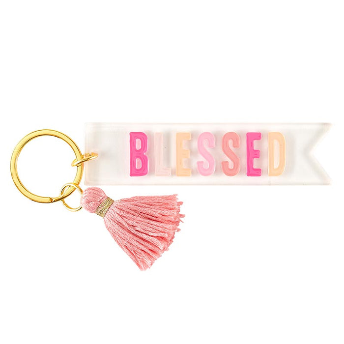 Acrylic Keychain - BLESSED