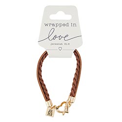 Bracelet - Leather With Heart Clasp