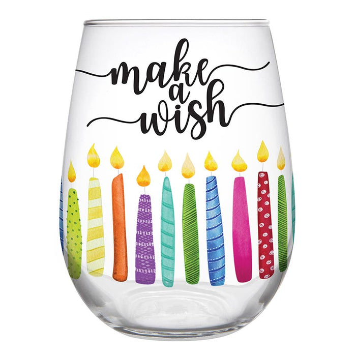 Glass Cup - Make A Wish
