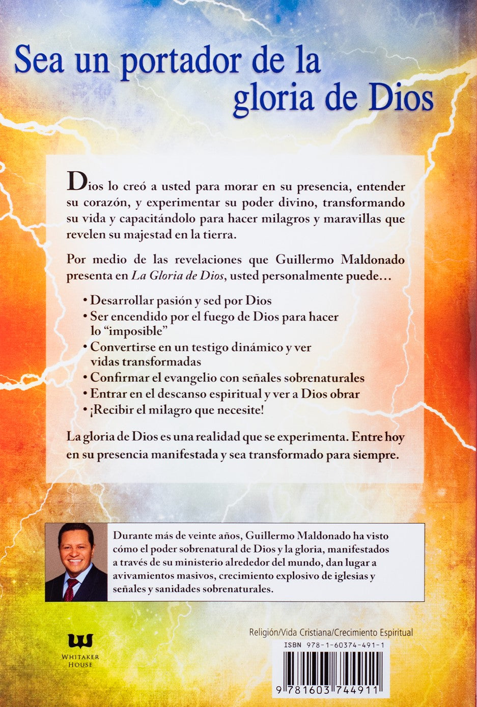 La Gloria De Dios - Libro