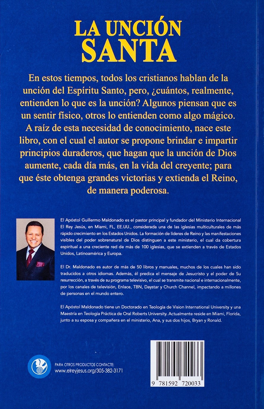 La Unción Santa - Libro