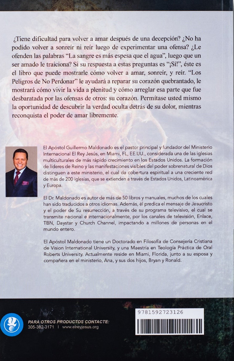 Los Peligros De No Perdonar - Libro