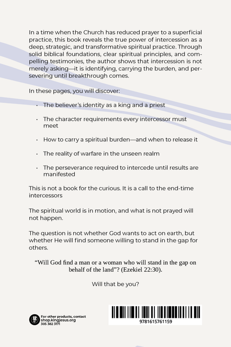 How to Intercede - Book