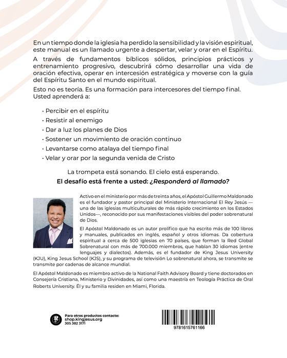 Movimiento de Oracion e Intercesion del Tiempo Final - Manual