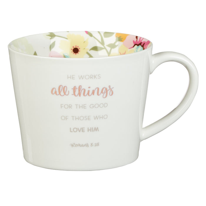 Mug - All Things Coffee Mug - Romans 8:28