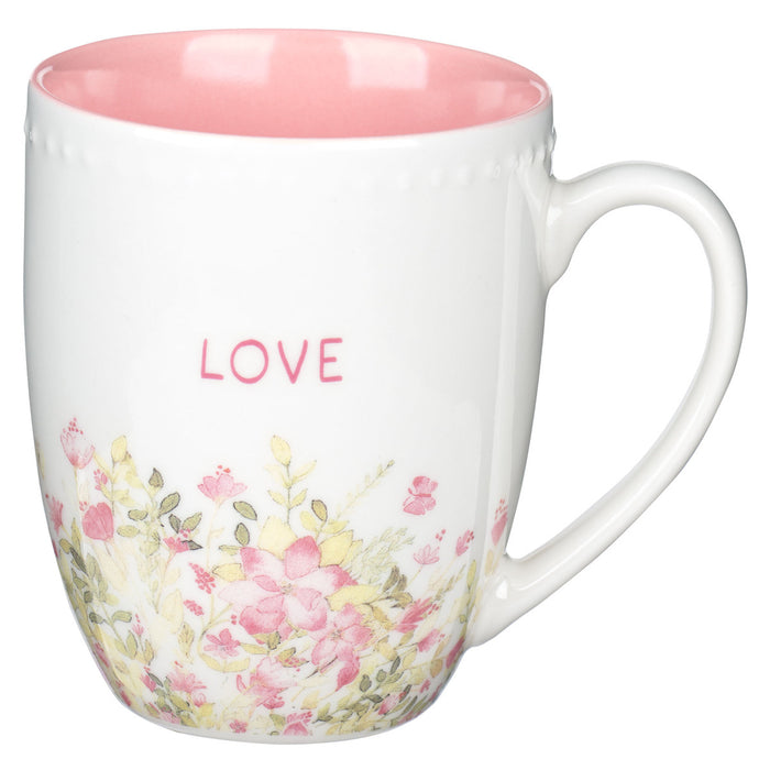 Mug - Faith Hope and Love Petite Floral