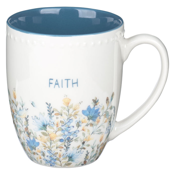 Mug - Faith Hope and Love Petite Floral