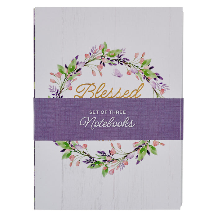Journal -Blessed is the One Large Notebook Set - Jeremiah 17:7