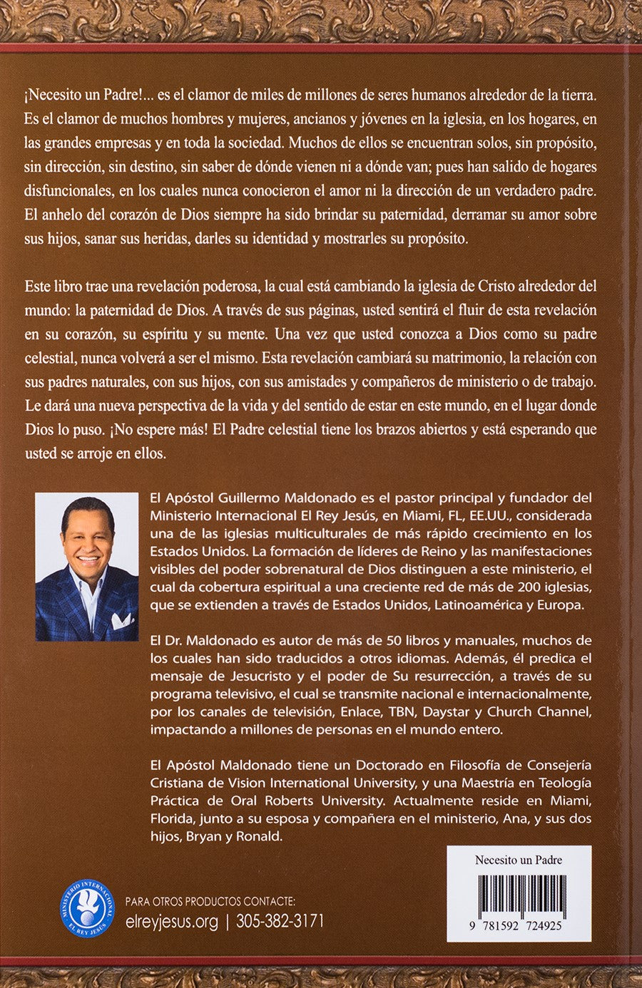 Necesito Un Padre - Libro