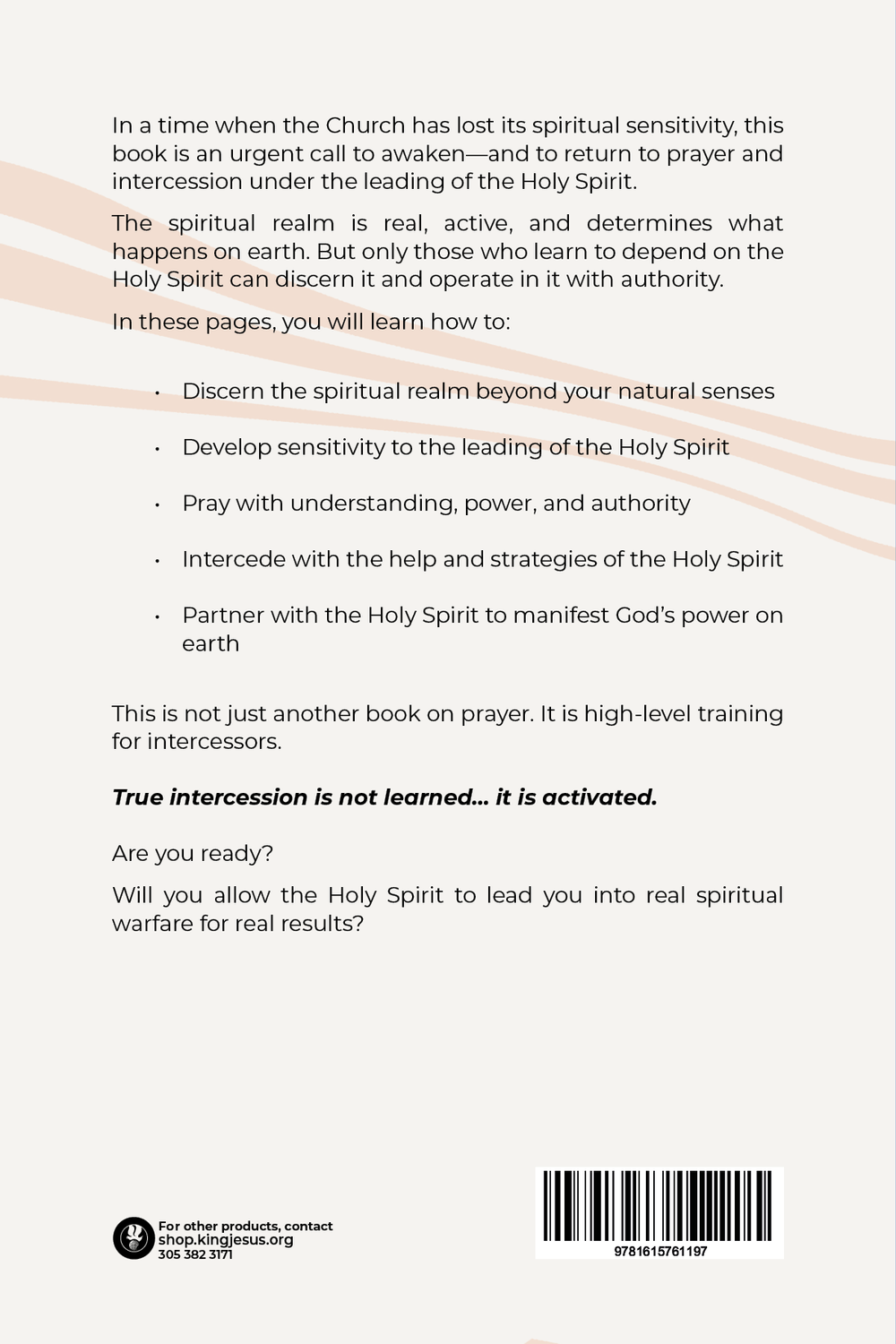 Holy Spirit Led Prayer and Intercession  - Book