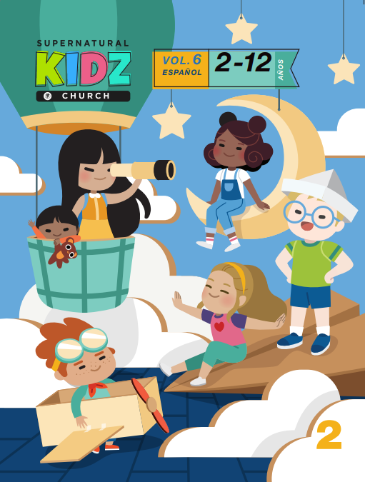 Supernatural Kidz Church Volume 6 - Parte B - Manual Digital (Spanish)