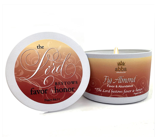 Fig and Almond Tin 8 Oz - Candle